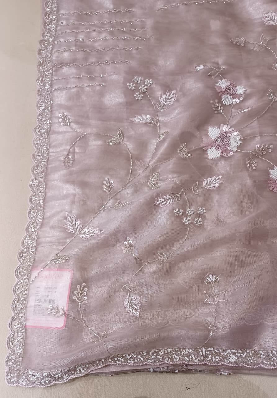 WEDDING,RECEPTION  FUNCTIONAL WEAR DESIGNER SAREE