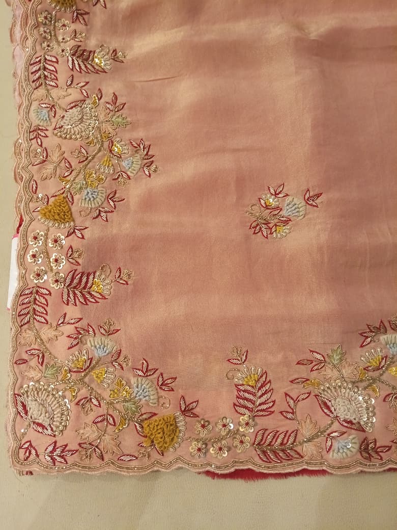 WEDDING RECEPTION FUNCTIONAL WEAR DESIGNER SAREE