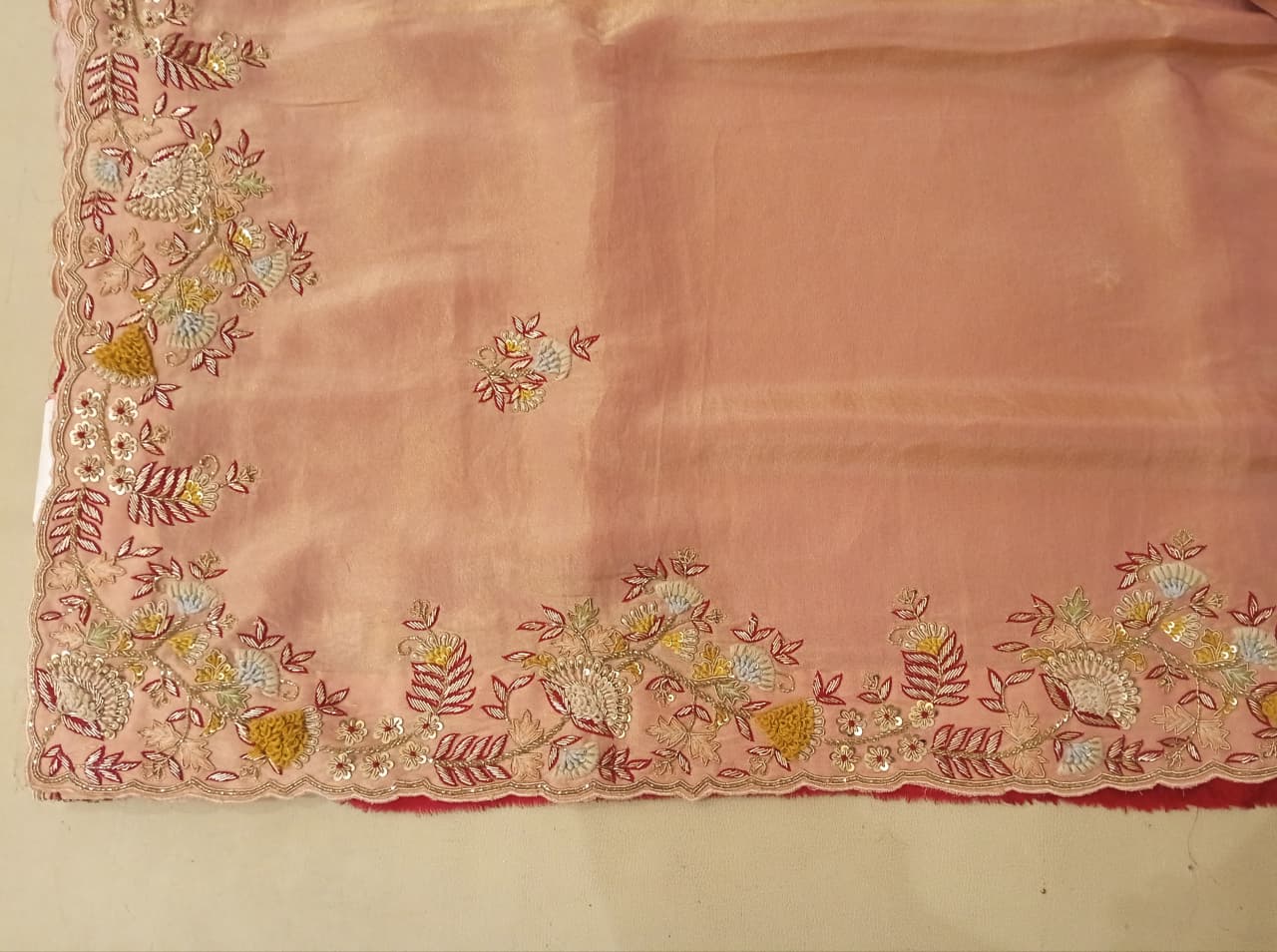 WEDDING RECEPTION FUNCTIONAL WEAR DESIGNER SAREE