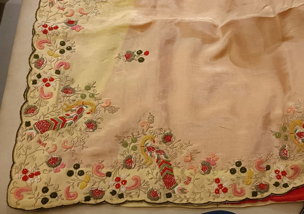 HALDI,MEHENDI EVENING FUNCTIONAL WEAR SAREE