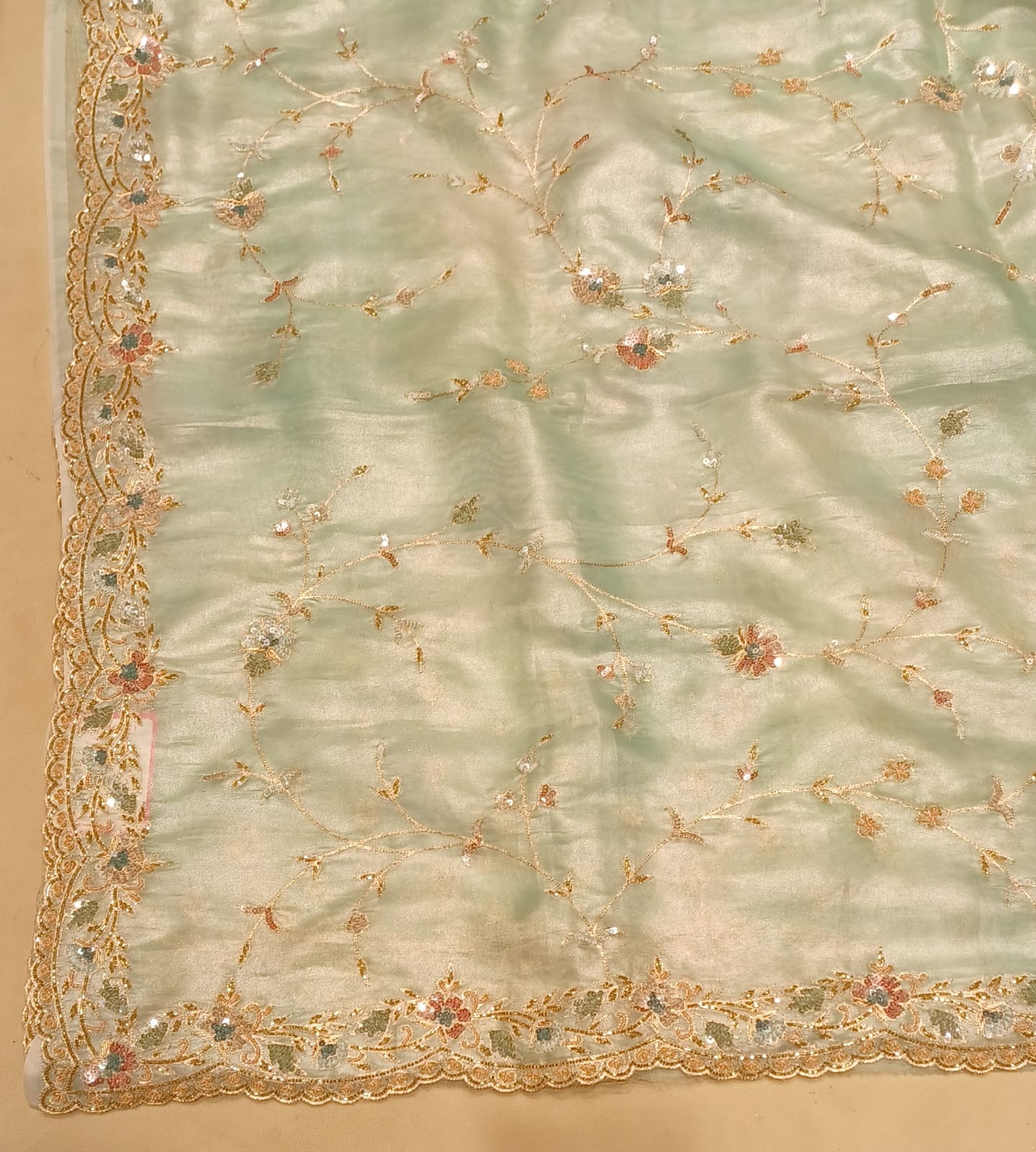 WEDDING, RECEPTION EVENING PARTY FUNCTIONAL WEAR DESIGNER SAREE