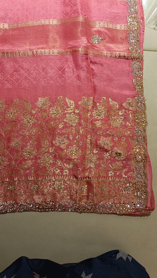 RECEPTIUON,WEDDING FUNCTIONAL PARTY WER SAREE