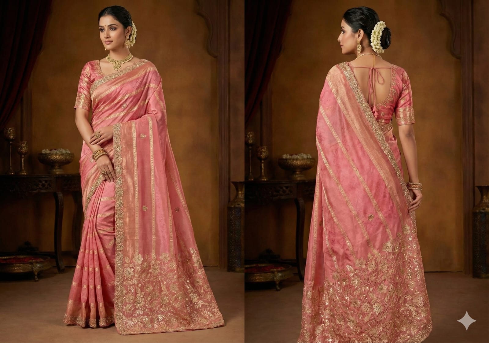 RECEPTIUON,WEDDING FUNCTIONAL PARTY WER SAREE