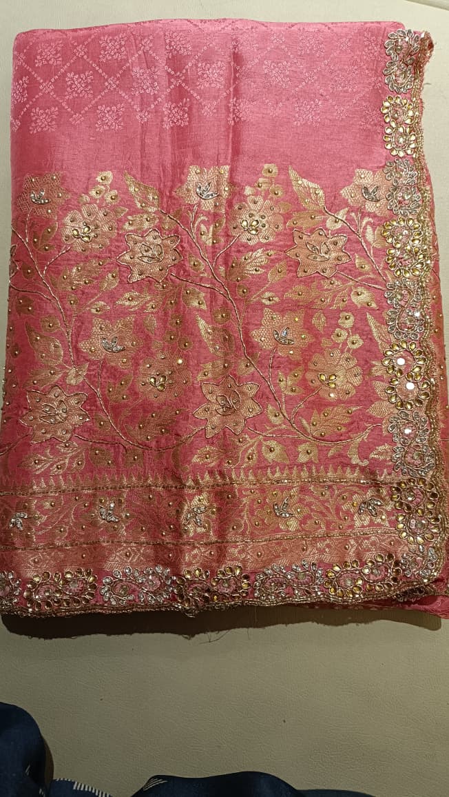 RECEPTIUON,WEDDING FUNCTIONAL PARTY WER SAREE