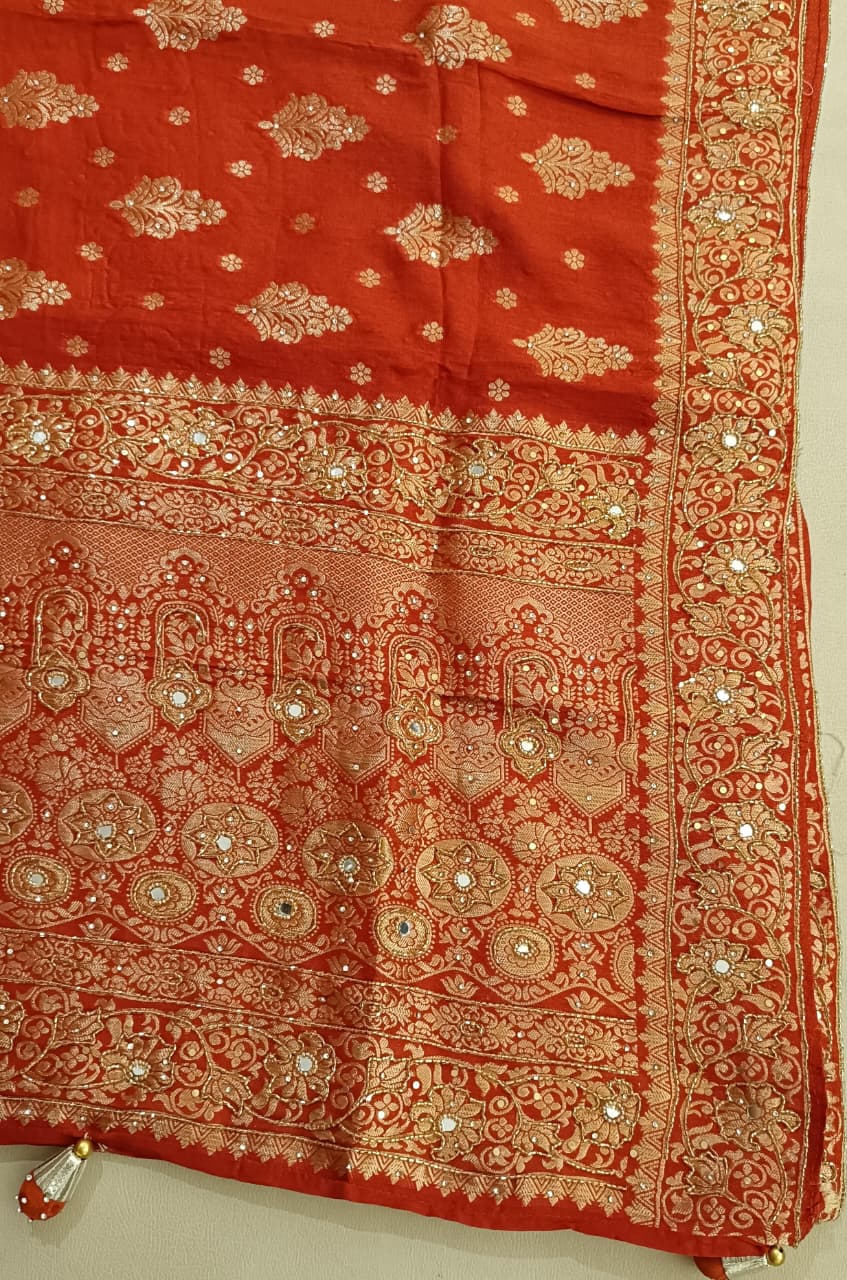 WEDDING RECEPTION PARTY WEAR SAREE