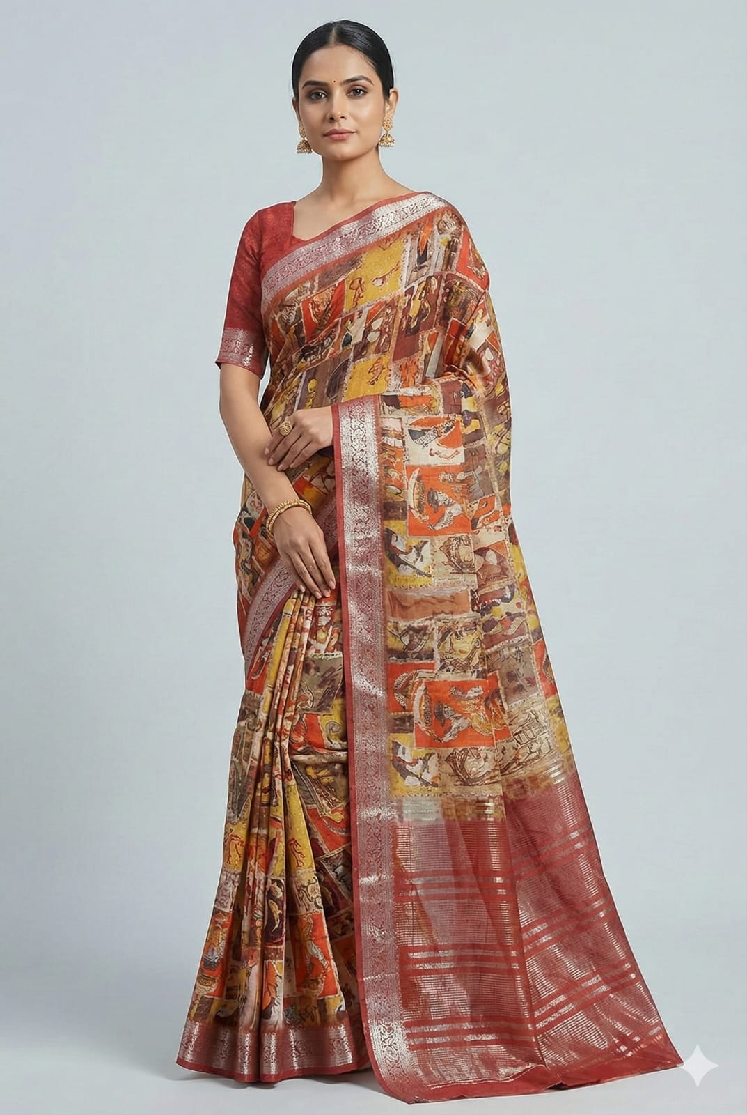 ETHENIC FESTIVE WEAR SAREE