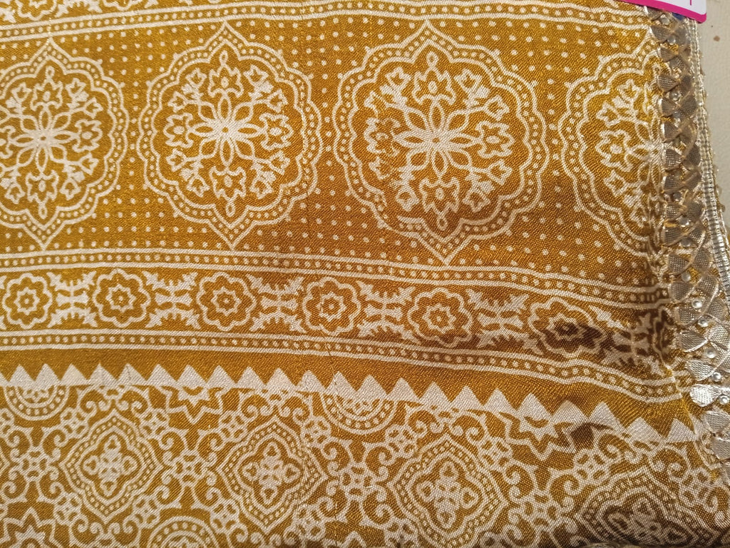 BANDANI PRINT ETHENIC WEAR SAREE