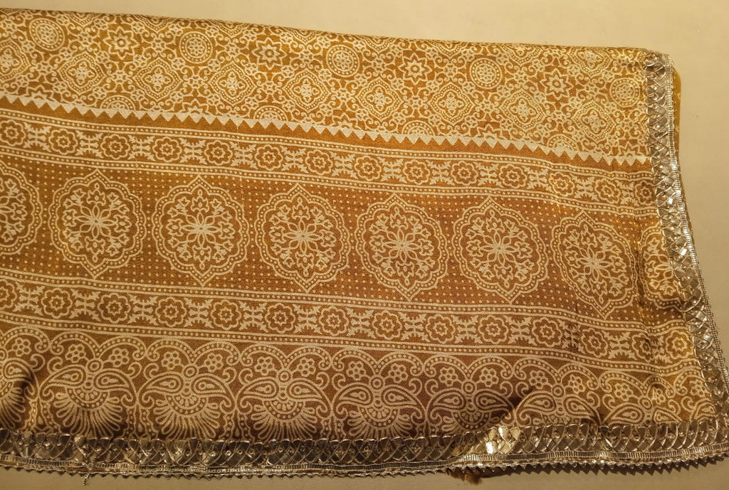 BANDANI PRINT ETHENIC WEAR SAREE