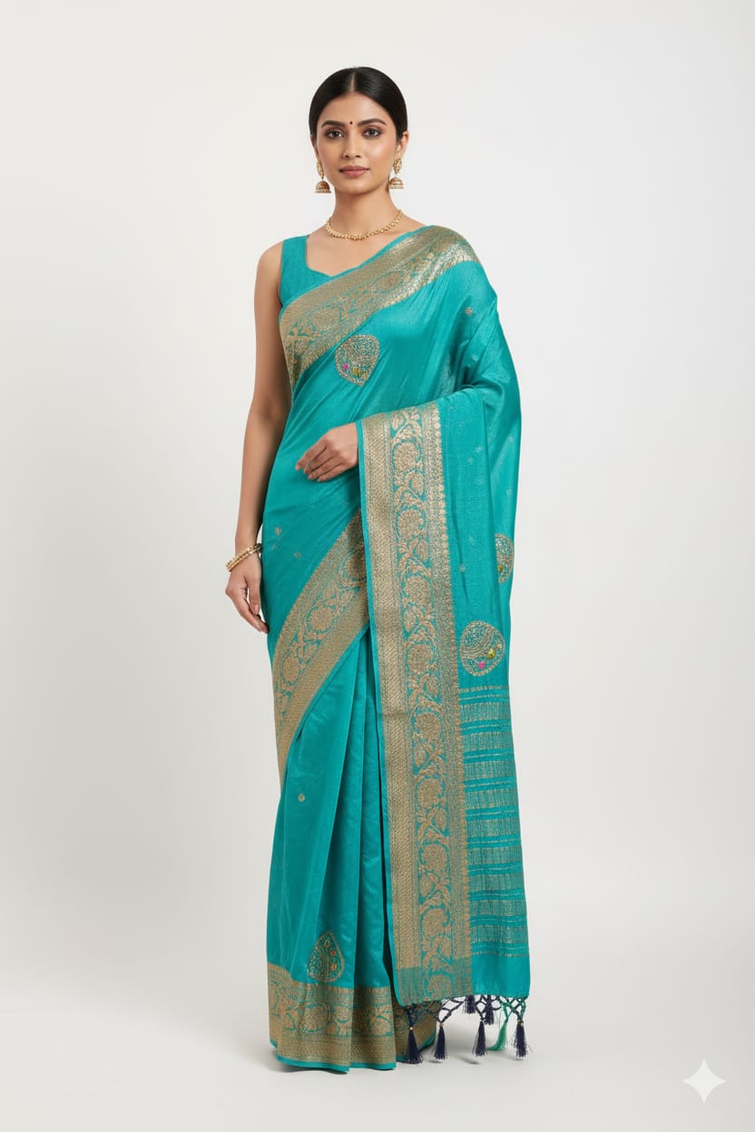ETHENIC FESTIVE OCCASSION PARTY WEAR SAREE