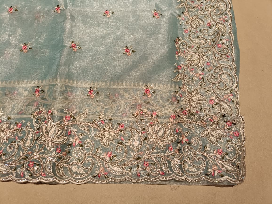 RECEPTIOIN EVENING OCCASSION PARTY WEAR SAREE