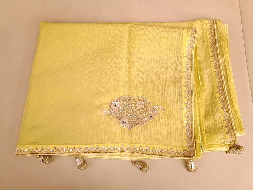 HALDI CEREMONEY, MEHENDI FESTIVE OCCASSION SAREE