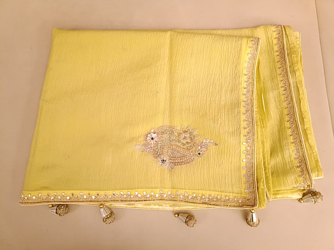 HALDI CEREMONEY, MEHENDI FESTIVE OCCASSION SAREE