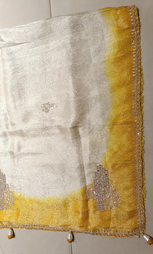 HALDI,FUNCTIONAL PARTY WEAR SAREE