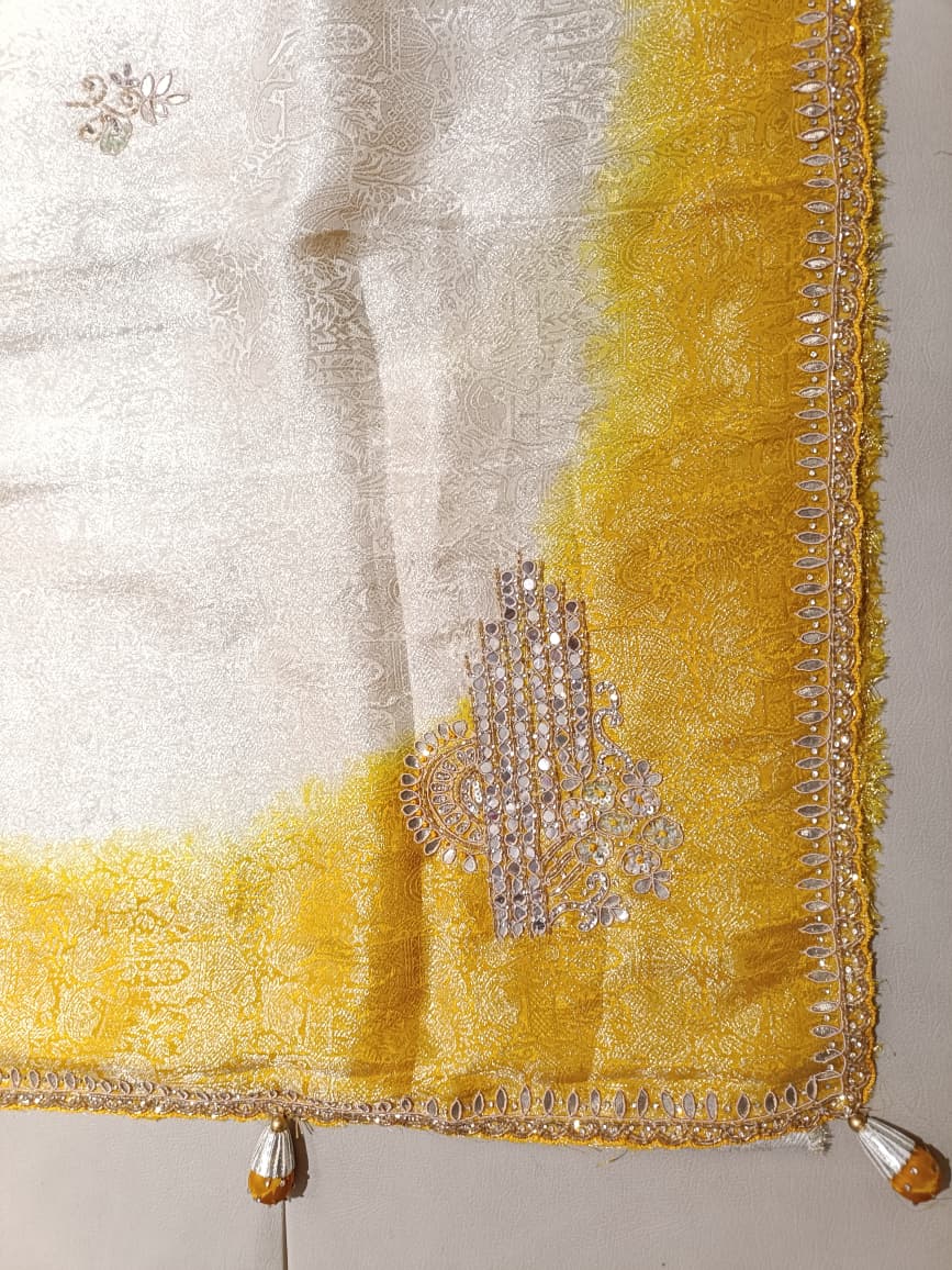 HALDI,FUNCTIONAL PARTY WEAR SAREE