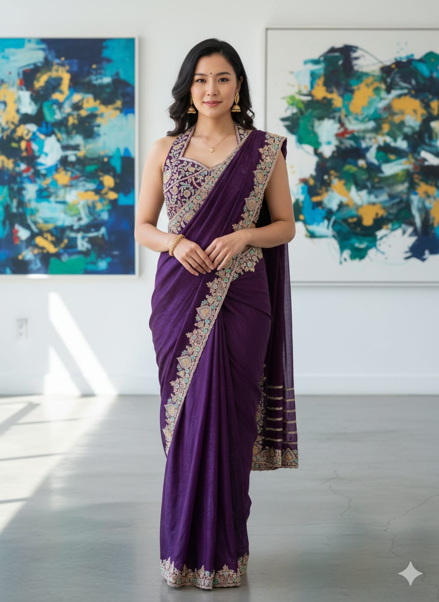 READY TO WEAR DESIGNER PARTY SAREE
