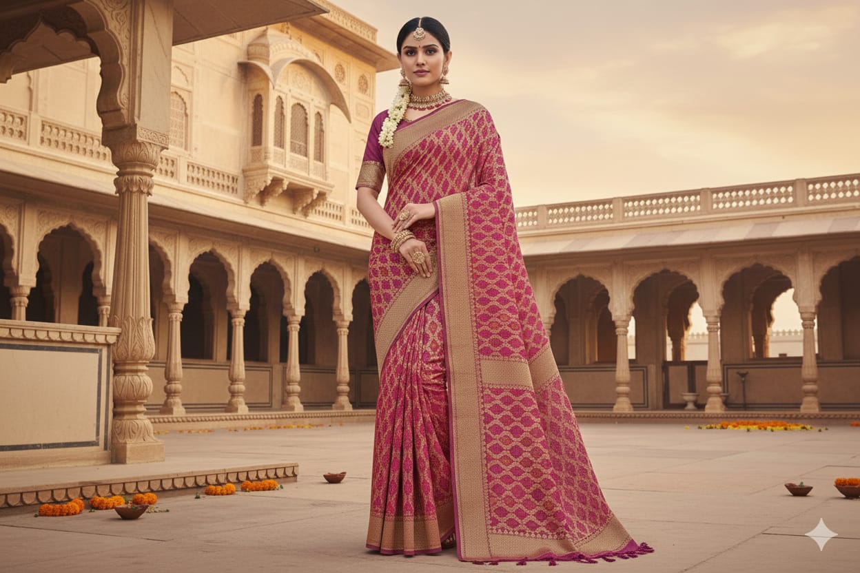 ETHENIC FESTIVE OCCASSION PARTY WEAR SAREE