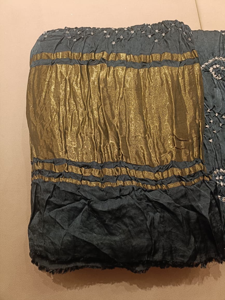 BANDANI PRINT PARTY WEAR SAREE