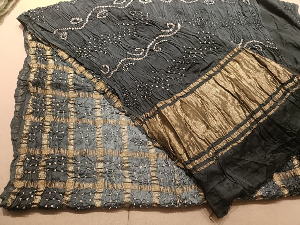 BANDANI PRINT PARTY WEAR SAREE