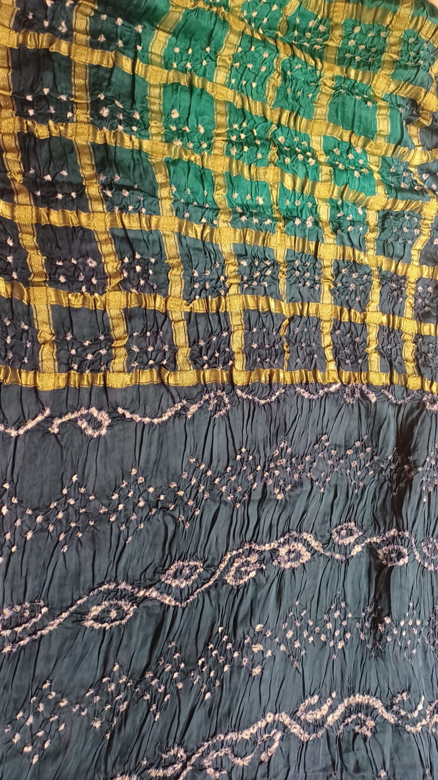 PURE BANDANI SILK PARTY WEAR SAREE