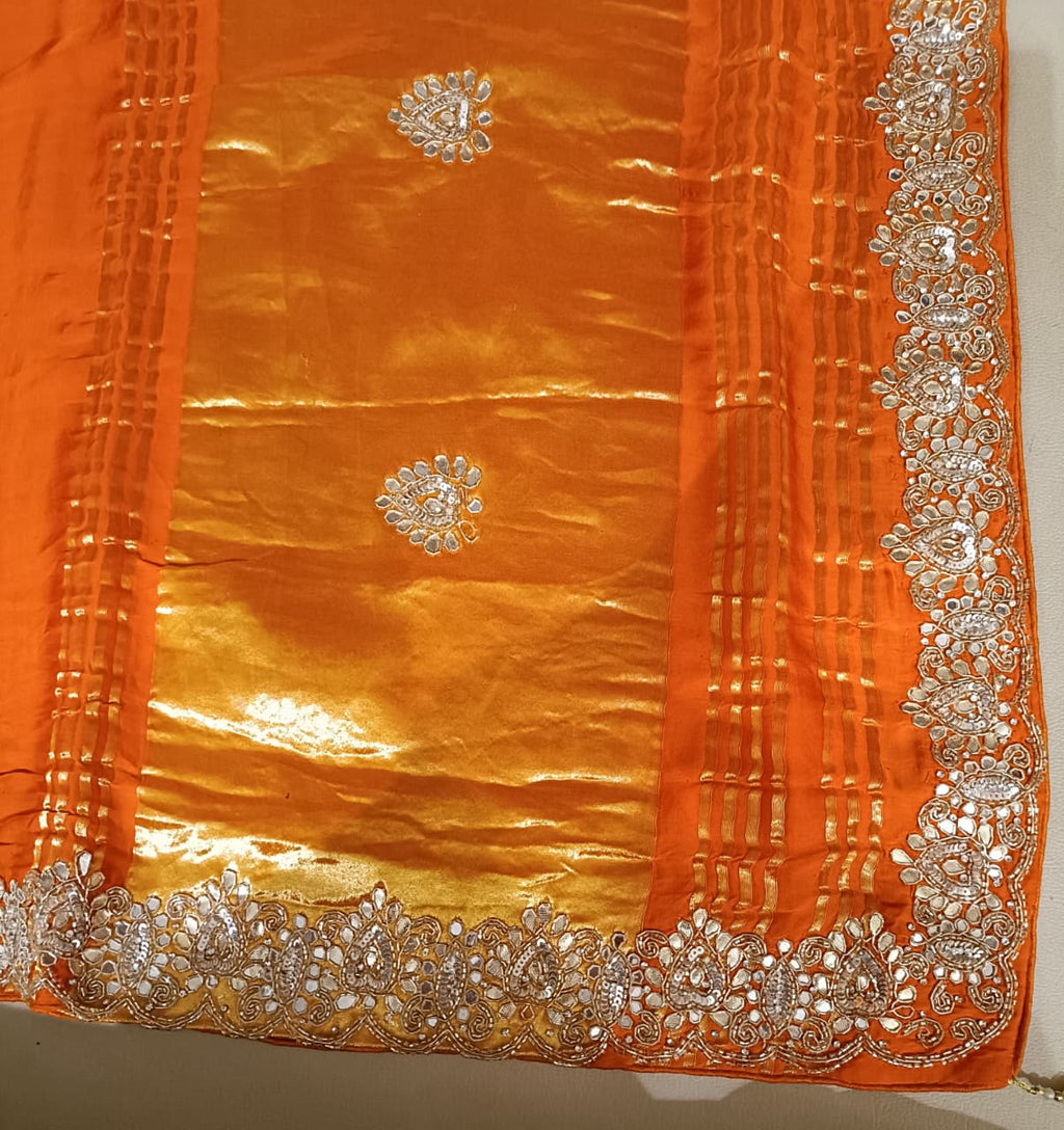 BANDANI SILK HALDI,FESTIVE OCCASSION PARTY WEAR SAREE