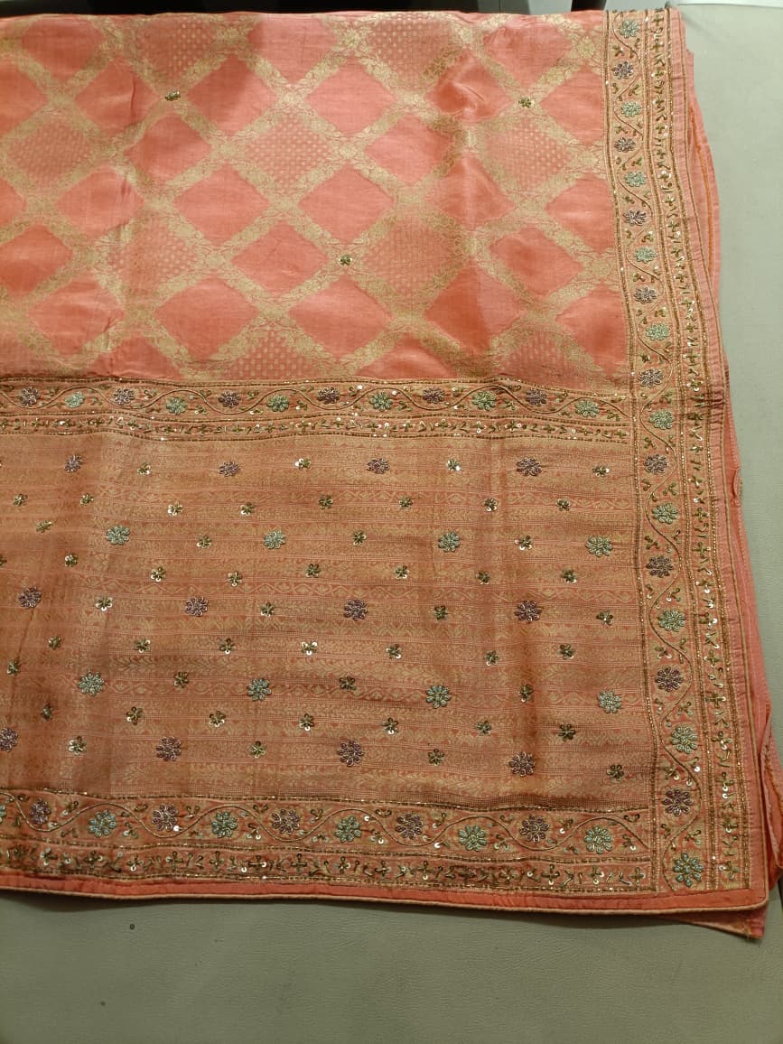 WEDDING, RECEPTION LOOK PARTY WEAR SAREE