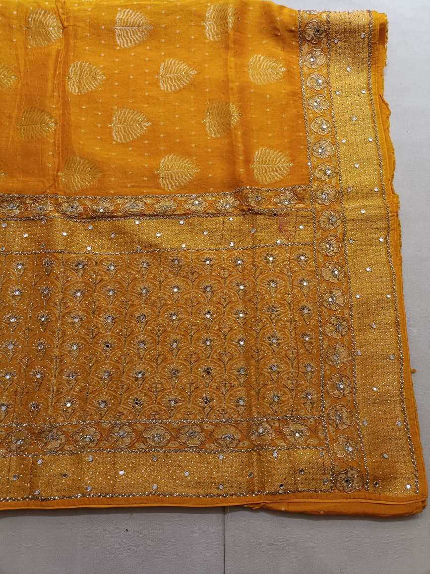 HALDI,MEHENDI SANGEET PARTY WEAR SAREE