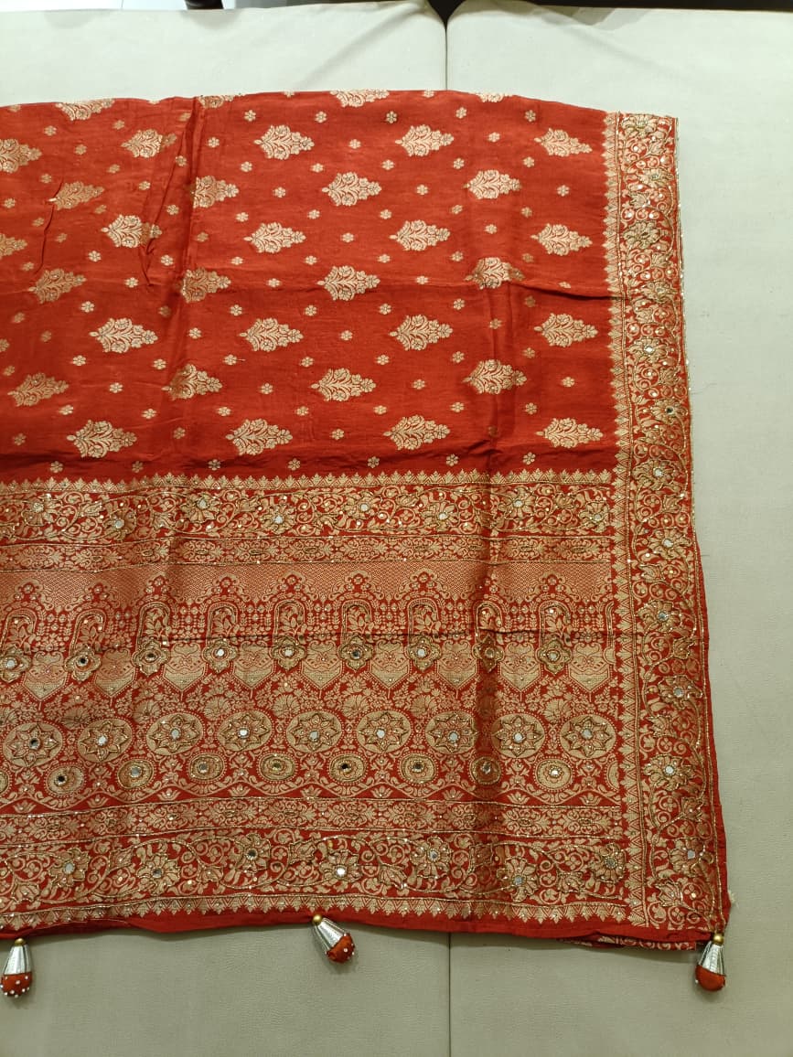 WEDDING RECEPTION PARTY WEAR SAREE