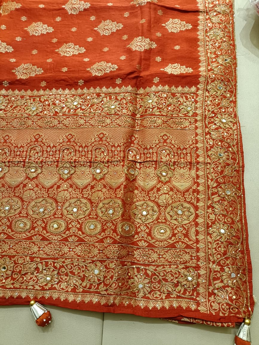 WEDDING RECEPTION PARTY WEAR SAREE