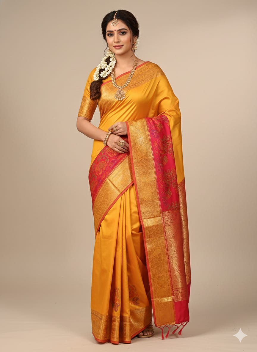 BANARSI LOOK PARTY WEAR SAREE