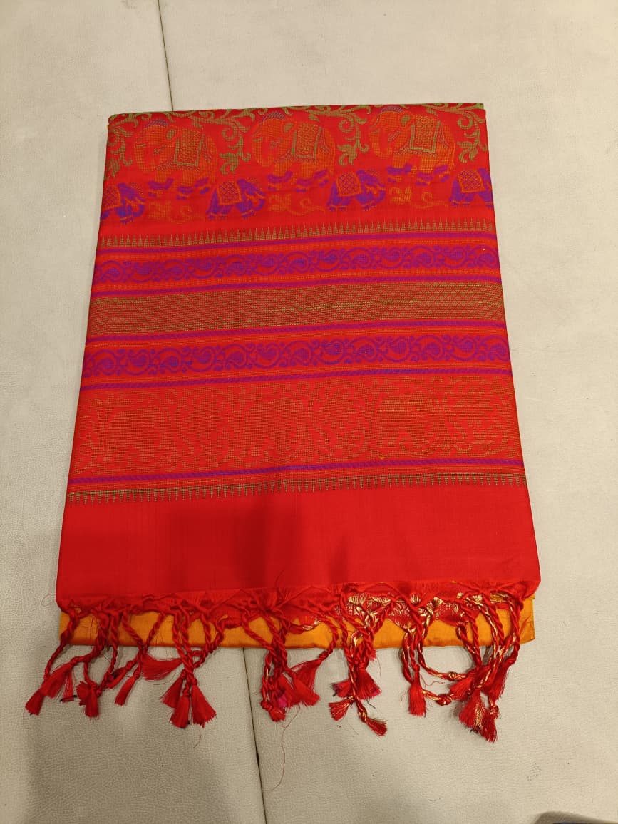 BANARSI LOOK PARTY WEAR SAREE