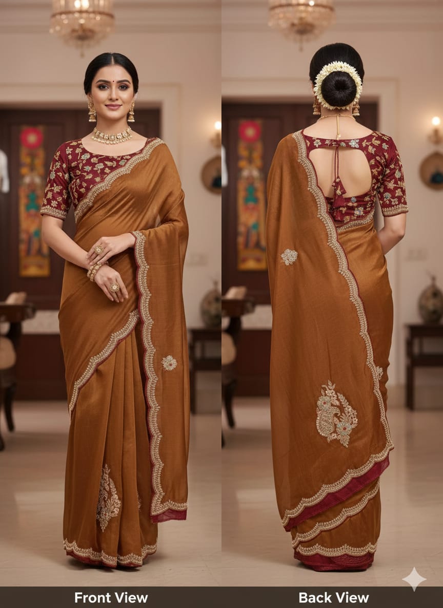 ETHENIC FESTIVE OCCASSION SAREE