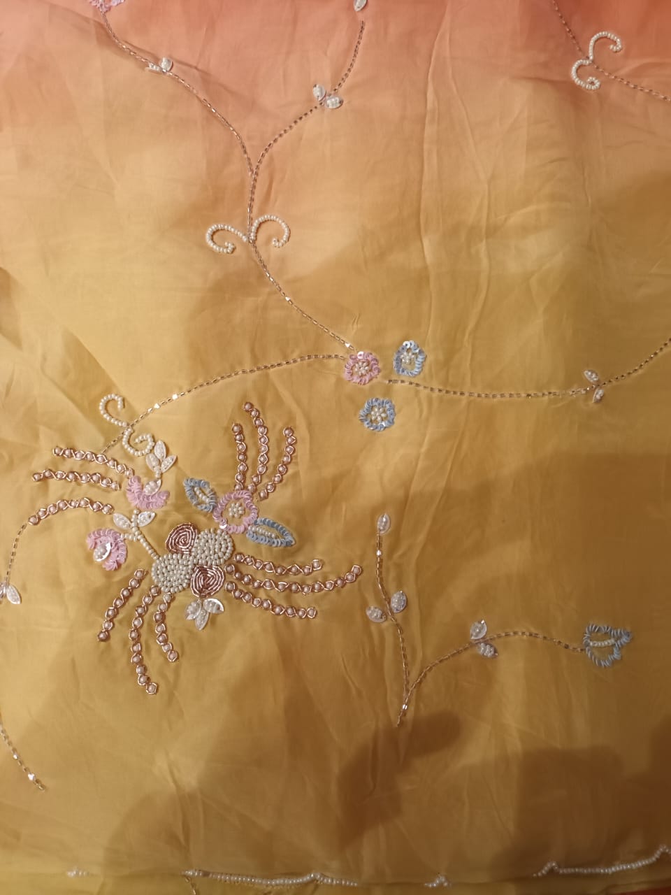 HALDI,MEHENDI PARTY WEAR SAREE