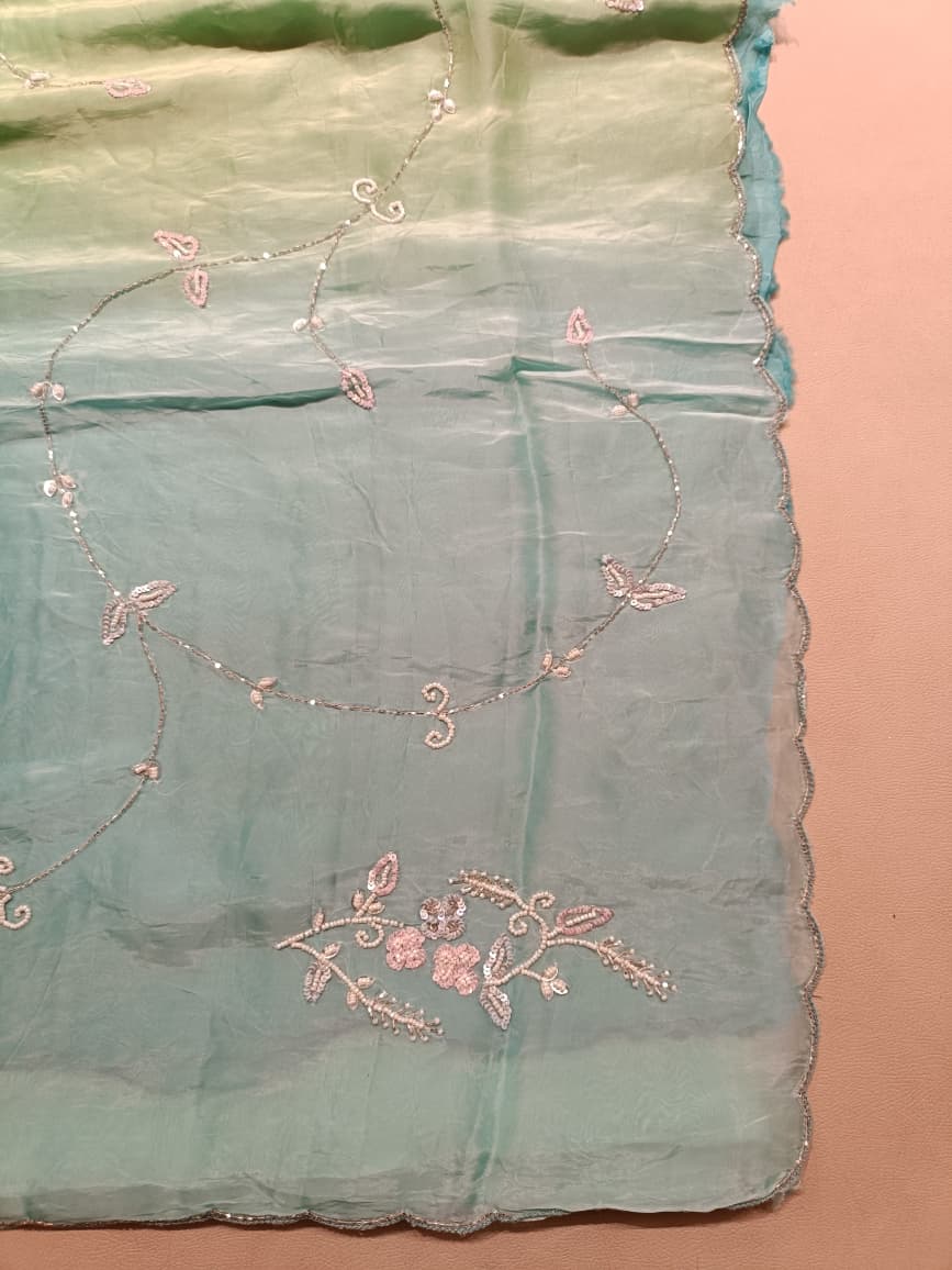 SANGEET, HALDI PARTY WEAR SAREE