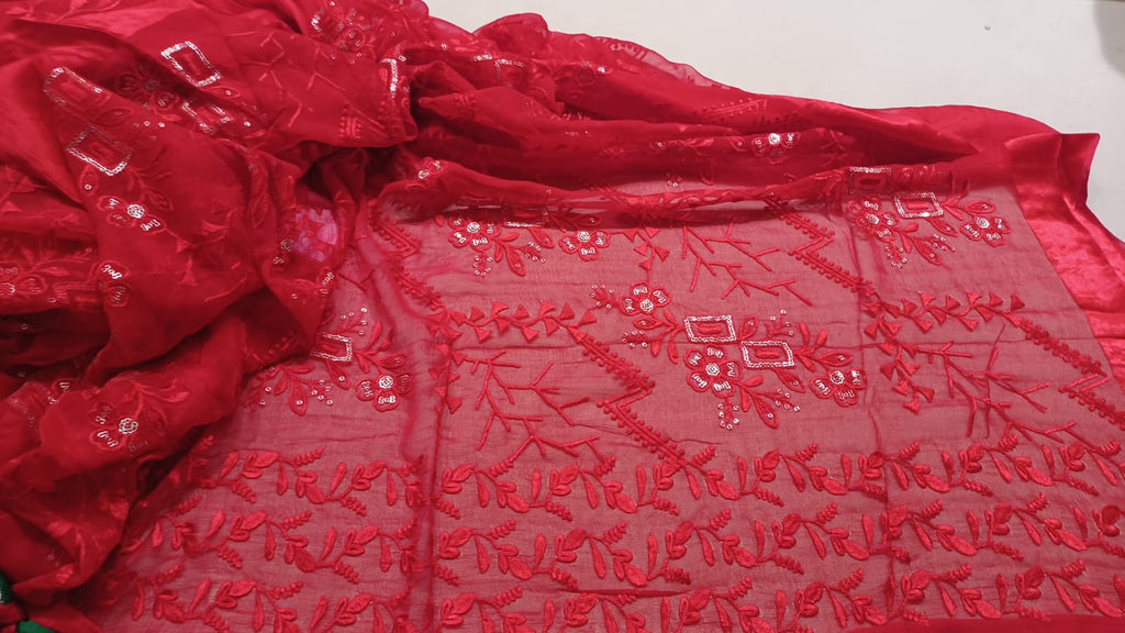 FESTIVE LOOK FUNCTIONAL WEAR SAREE