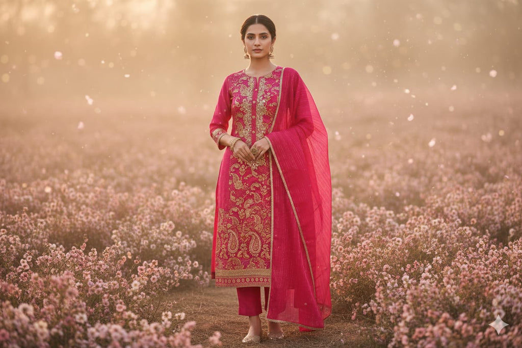 PARTY WEAR DRESS MATERIAL