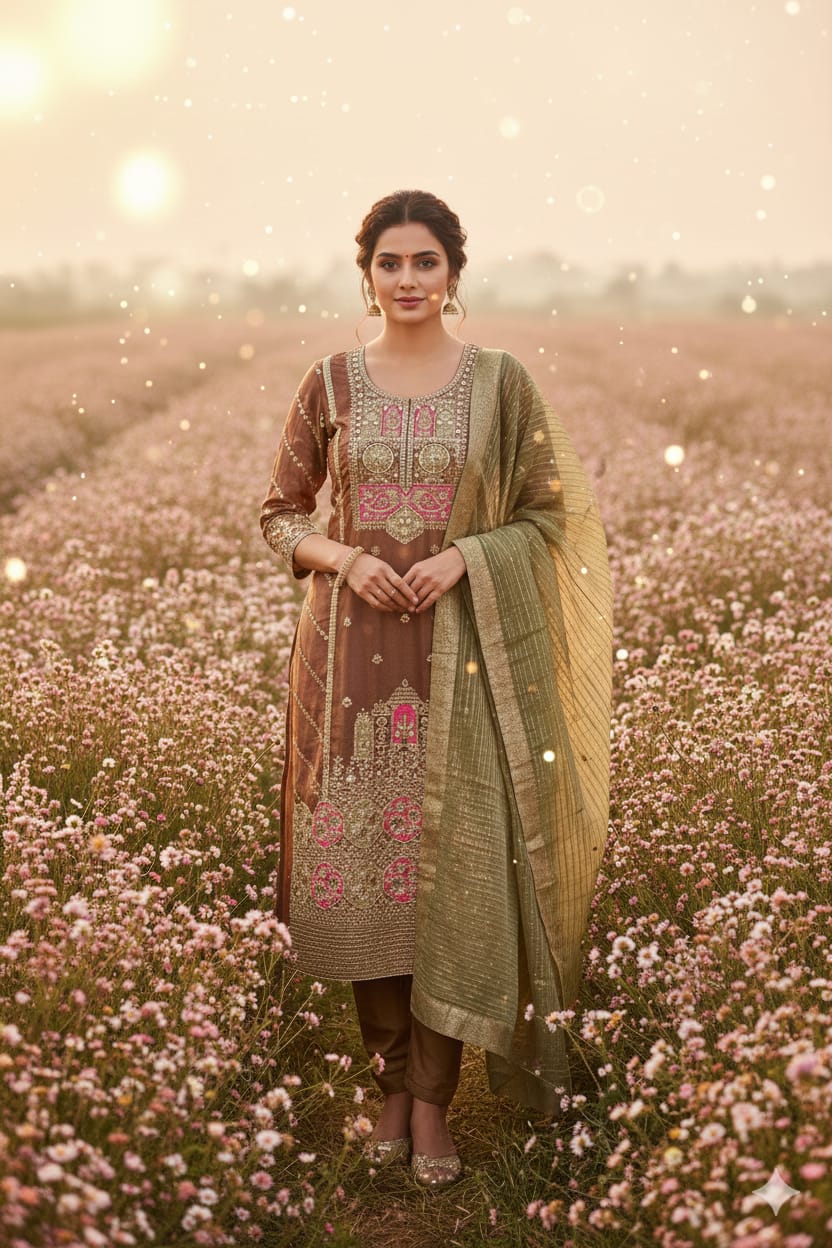 PARTY WEAR DRESS MATERIAL