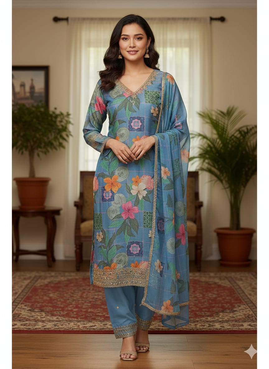 CASUAL, ETHENIC WEAR DRESS MATERIAL