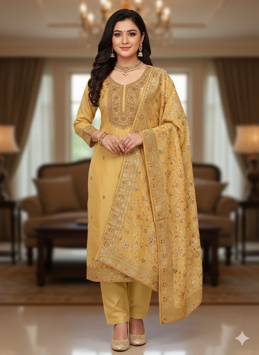 PARTY WEAR DRESS MATERIAL