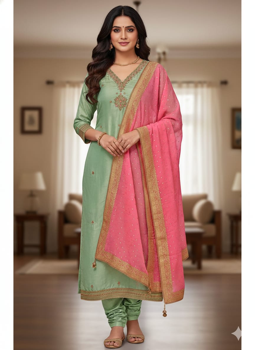 PARTY WEAR DRESS MATERIAL