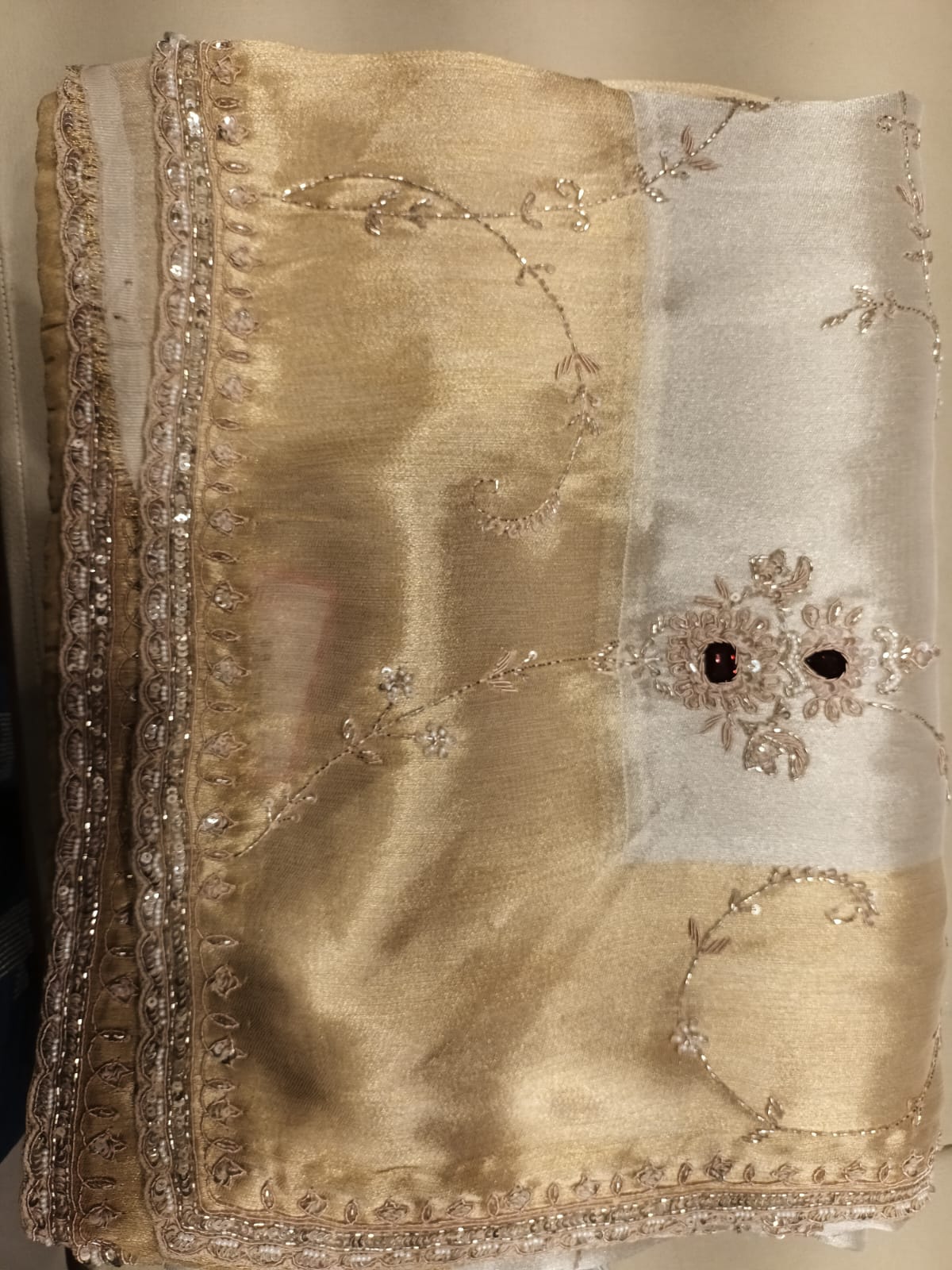 DESIGNER PARTY WEAR SAREE WEDDING RECEPTION FESTIVE OCCASSION