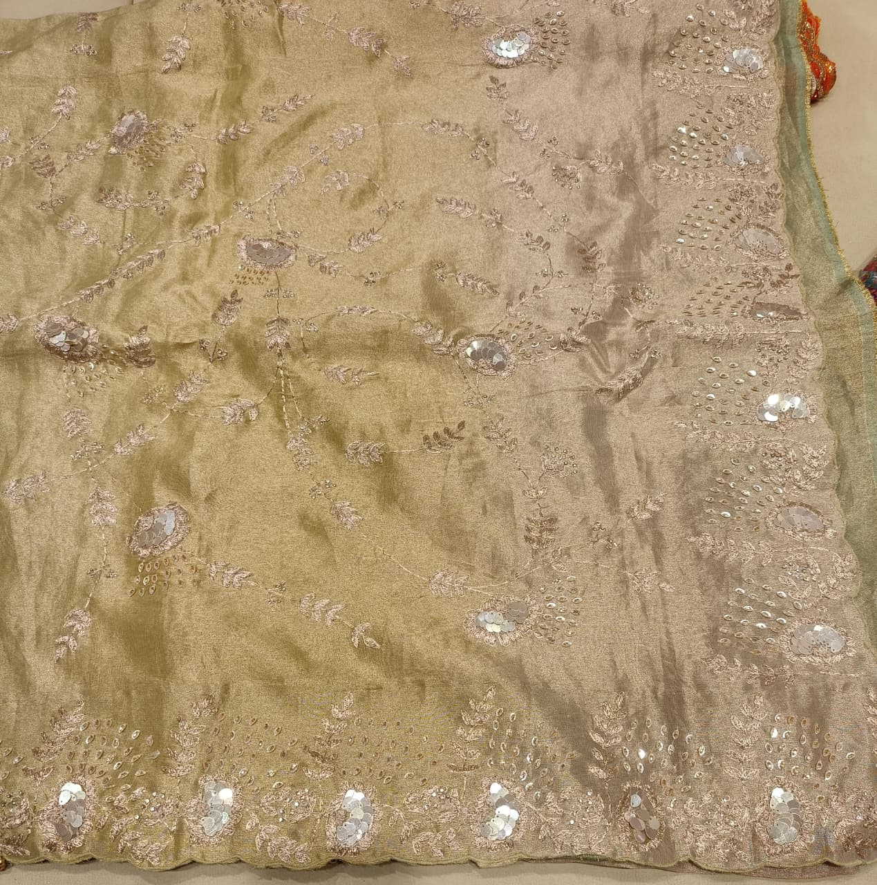 RECEPTION WEDDING PARTY WEAR SAREE