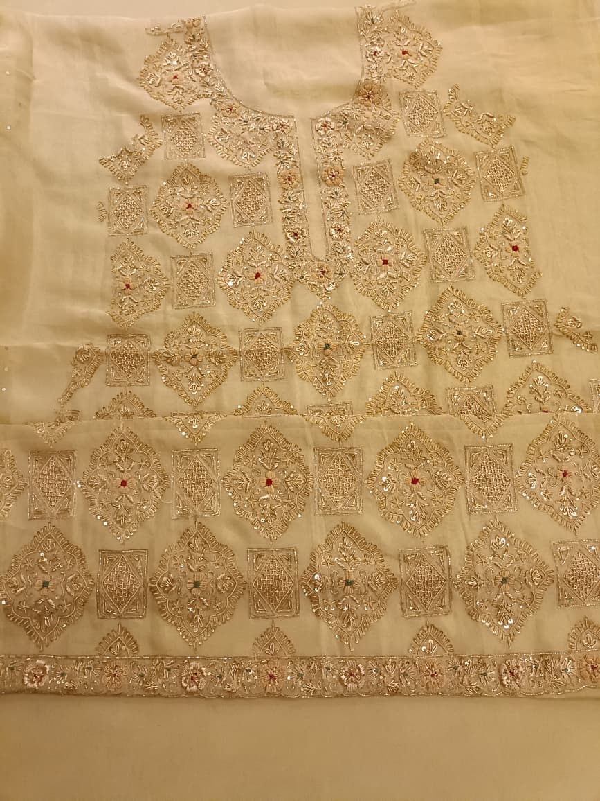 WEDDING RECEPTION FUNCTIONAL DRESS MATERIAL