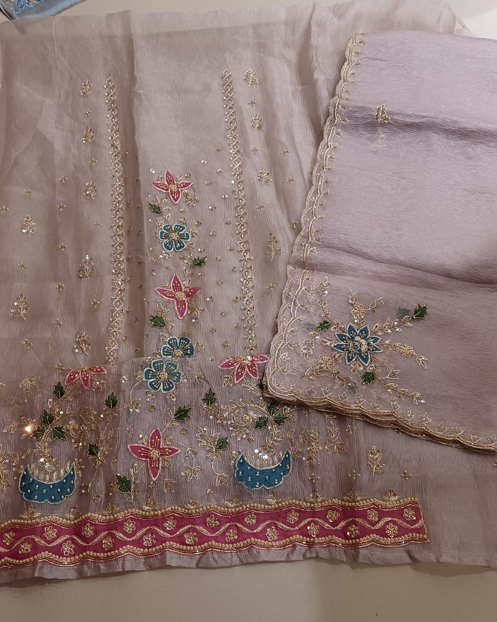 PARTY WEAR FUNCTIONAL DRESS MATERIAL