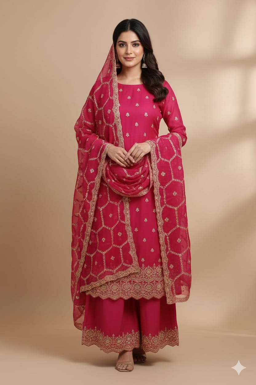 PARTY WEAR DRESS MATERIAL