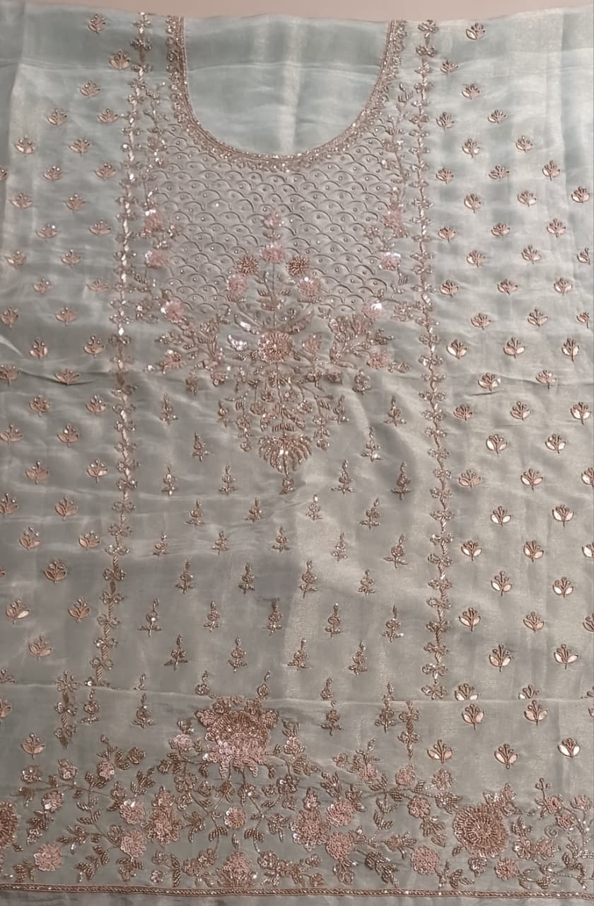 WEDDING,RECEPTION PARTY WEAR DRESS MATERIAL