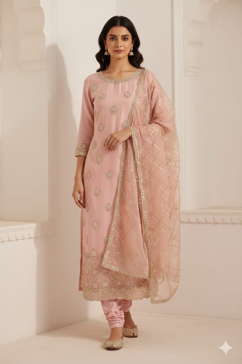 PARTY WEAR DRESS MATERIAL