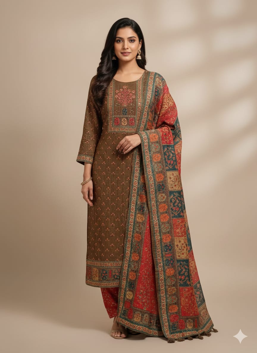 PARTY WEAR DRESS MATERIAL