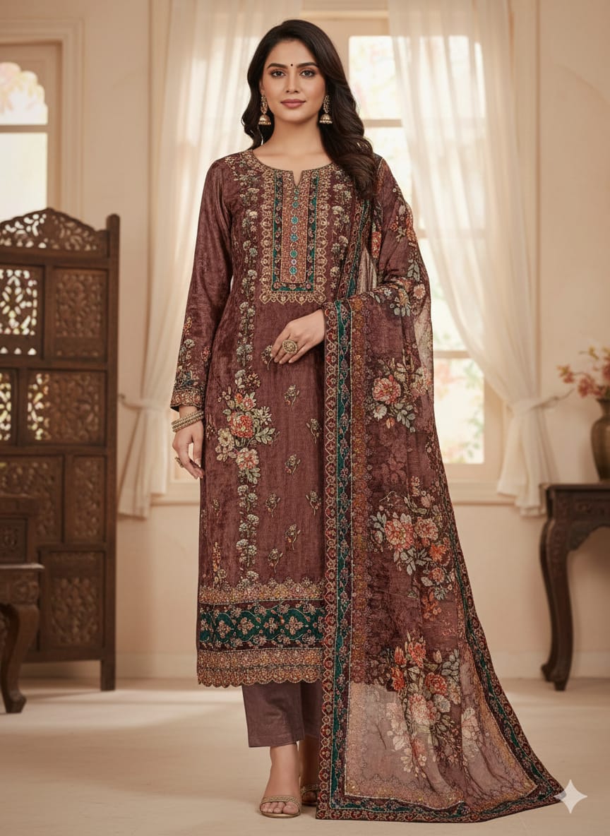 PARTY WEAR DRESS MATERIAL