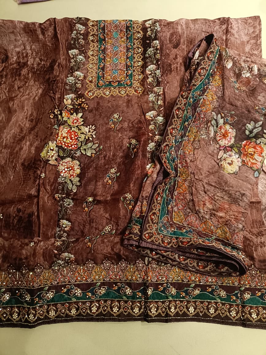 PARTY WEAR DRESS MATERIAL