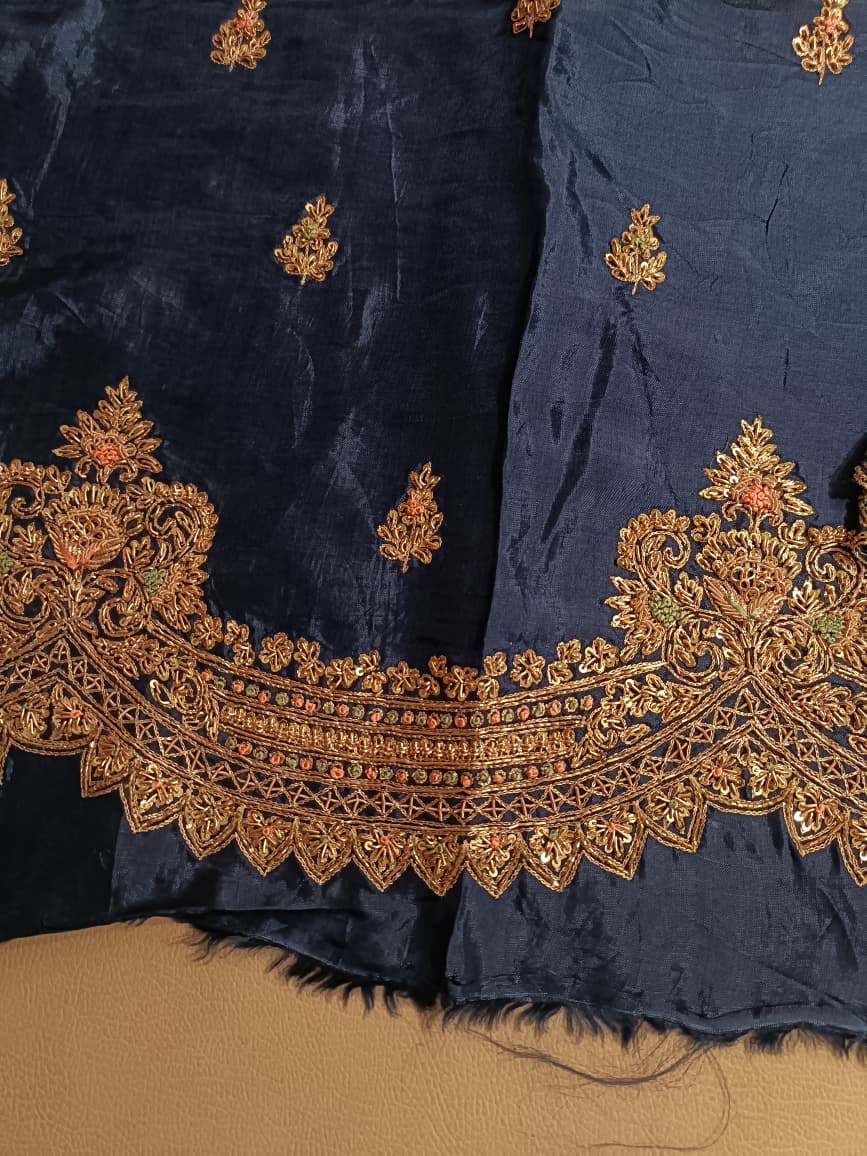 RECEPTION, FESTIVE OCCASSION PARTY WEAR DRESS MATERIAL